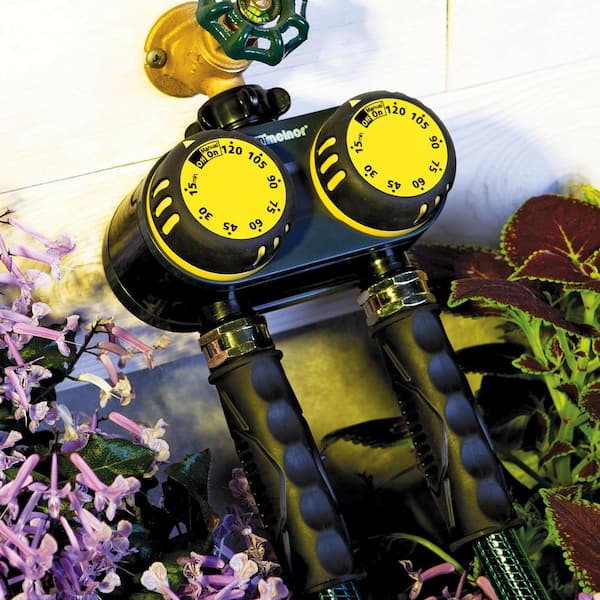 Melnor 2-Zone Mechanical Aqua Timer 3022 - The Home Depot