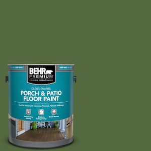 1 gal. #M380-7 Alfalfa Extract Gloss Enamel Interior/Exterior Porch and Patio Floor Paint