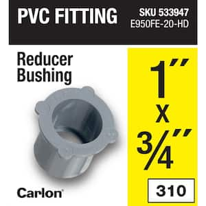 1 in. x 3/4 in. PVC Reducer Bushing