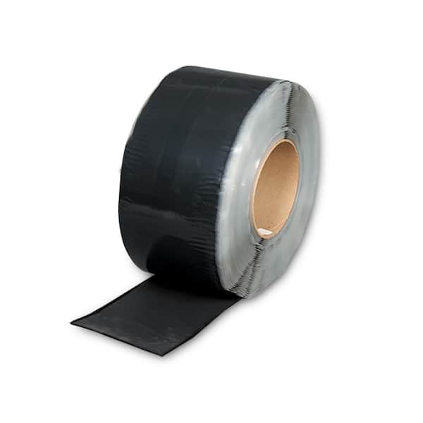Henry Single-Ply Roofing Cured Synthetic Self-Adhering Cover Strip (Black) 6 in. x 50 ft. (25 sq. ft.)