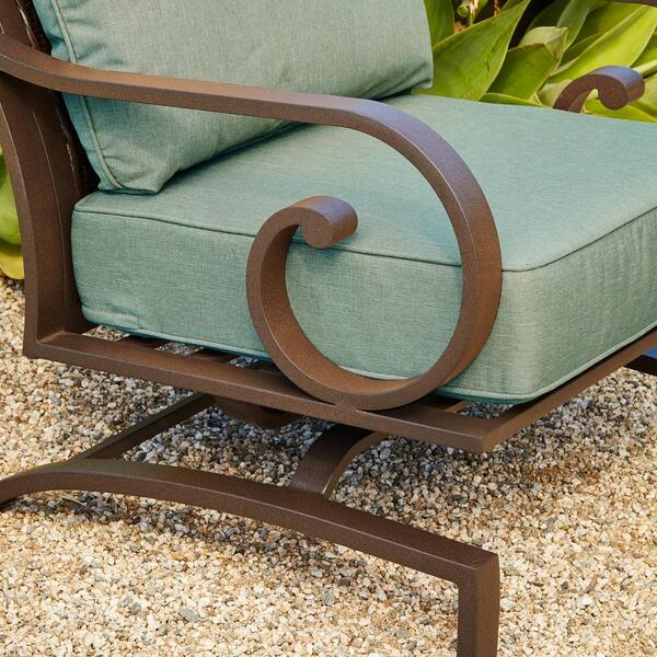 Royal Garden Milano 3 Piece Aluminum Chat Outdoor Patio Set with