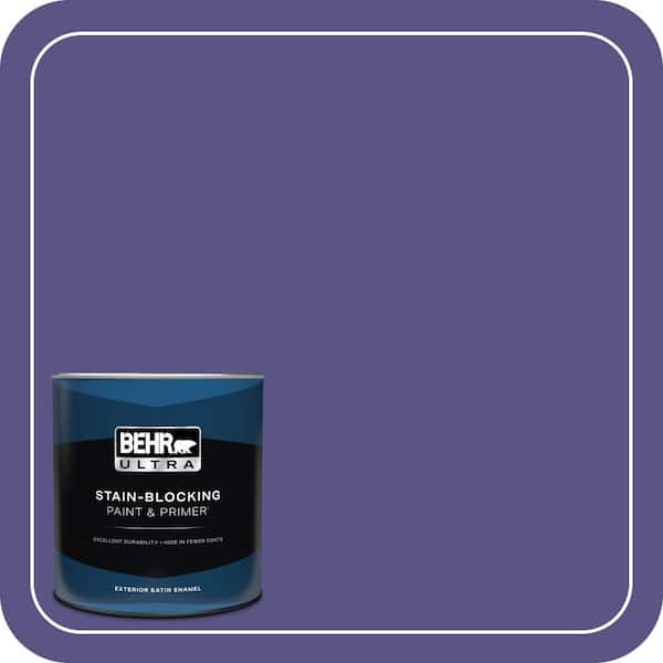 BEHR ULTRA 1 qt. #PPU16-01 Aurora Splendor Satin Enamel Exterior Paint & Primer