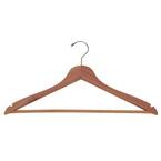 Brown Cedar Sweater Hangers 16-Pack