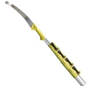 6 ft. to 24 ft. Double-Duty Extension Pole + GoSaw Attachment / Telescopic Tree Pruner Pole Saw/ Extendable Limb Trimmer