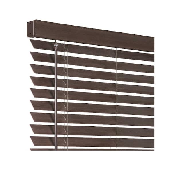 GII Madera Falsa Cordless 2 in. Faux Wood Blind