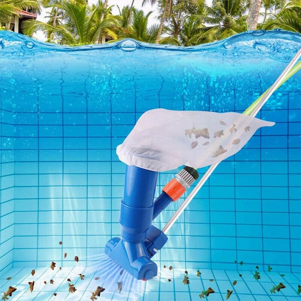 Cleaning Maintenance Swimming Pool Kit with Vacuum Head and Pole Cleaning Tools 