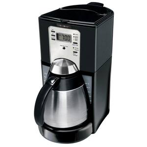 10-Cup Programmable Thermal Coffeemaker in Black