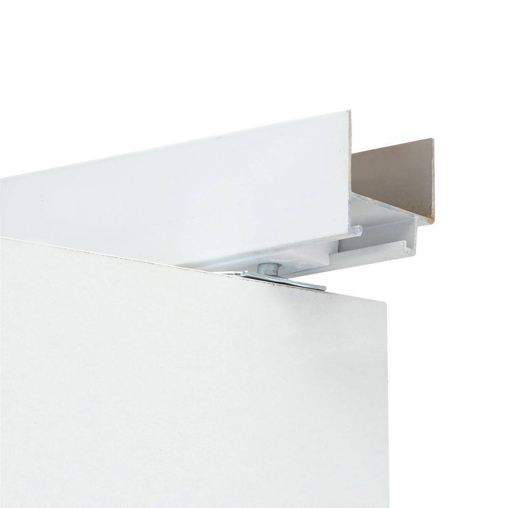 White Primed Smooth Solid Core MDF Bi-Fold Closet Door