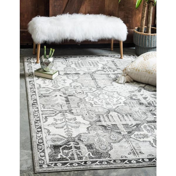 La Jolla Cathedral Gray 10' 0 x 14' 0 Area Rug
