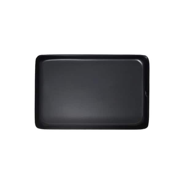 PERMAKAP 8-in x 8-in Black Stainless Steel Pyramid Black Stainless Steel Deck Post Cap