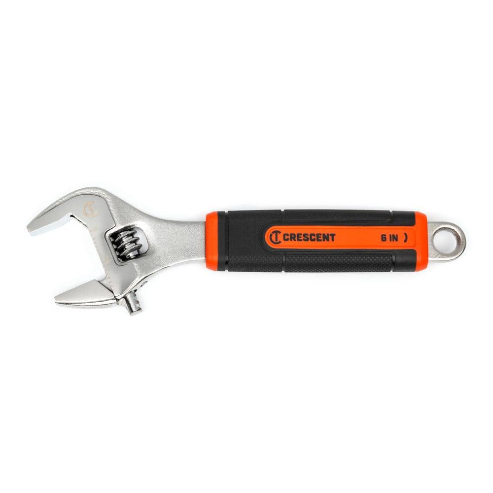 Crescent 6 in. Adjustable Wrench with Cushion Grip AC36CVS Crescent 6 in. Adjustable Wrench with Cushion Grip AC36CVS