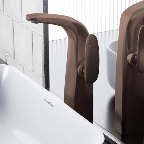Swiss Madison Chateau Single-Handle High-Arc Single-Hole Bathroom Faucet in Oil Rubbed Bronze