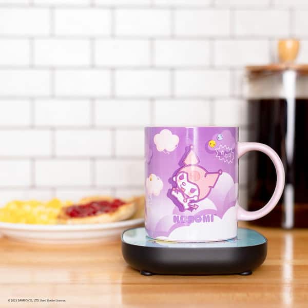 Pink Coffee Mug Warmer, Smart Coffee Cup Warmer for Desk Auto Shut