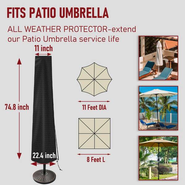 los angeles metal umbrella patio tables Dining Table, Metal, 37 In. Square or for your home Allen + Roth 9-Foot Color:true black 24.11.15.HU