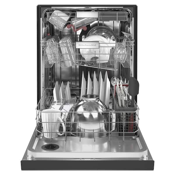 KitchenAid Dishwasher Stainless Steel Tub (KDFM404KBS) - Black Stainless KitchenAid Dishwasher Stainless Steel Tub (KDFM404KBS) - Black Stainless