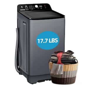 2 cu. ft. Top Load Washer in Black with Water Level Control