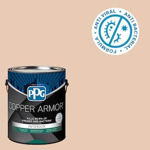 1 gal. PPG16-25 Maple Granola Semi-Gloss Antiviral and Antibacterial Interior Paint with Primer
