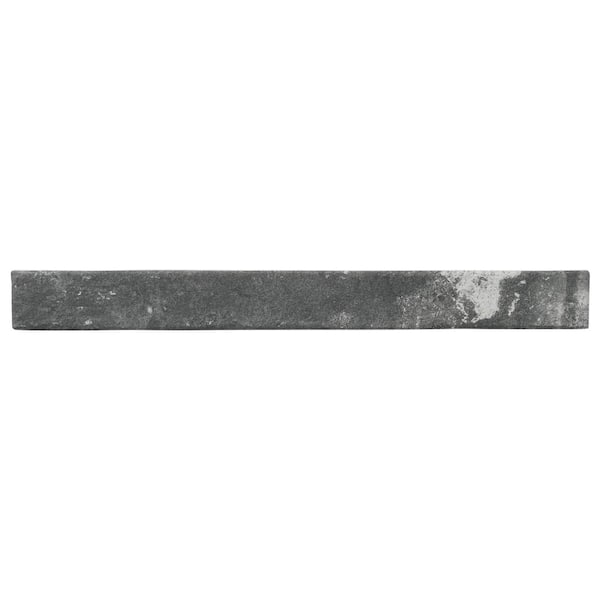 Ivy Hill Tile Scotch Dark Gray 1.88 in. x 17.71 in. Matte