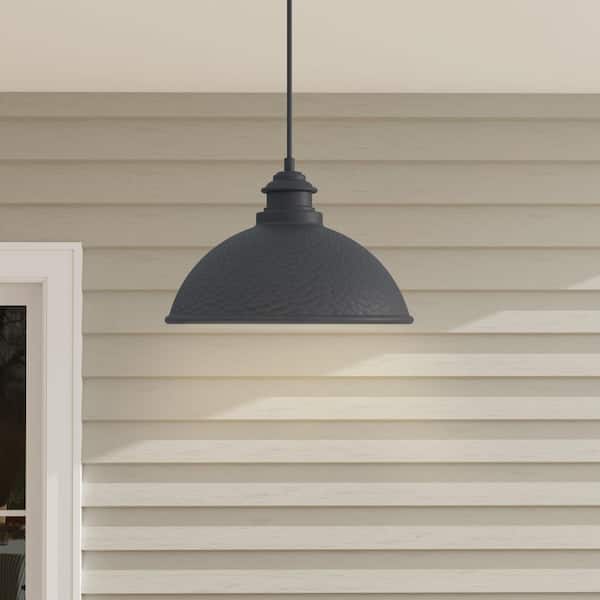 Progress Lighting Englewood Collection 1-Light Textured Black
