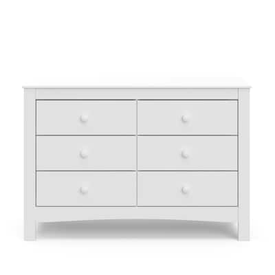 white toddler dresser