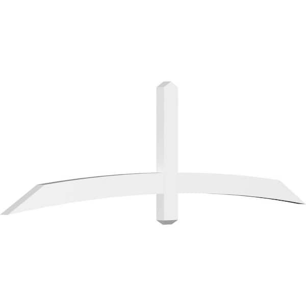 Ekena Millwork Bellingham 84 in. W x 24.5 in. H x 2 in. D Signature Polyurethane Bracket