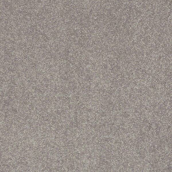 Home Decorators Collection Carpet Sample - Cressbrook III - In Color Silver Sand 8 in. x 8 in.