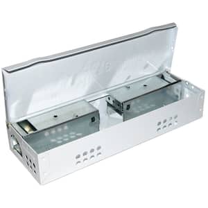 JT Eaton Little Pete Slim Multiple Catch Mouse Trap with Clear Lid