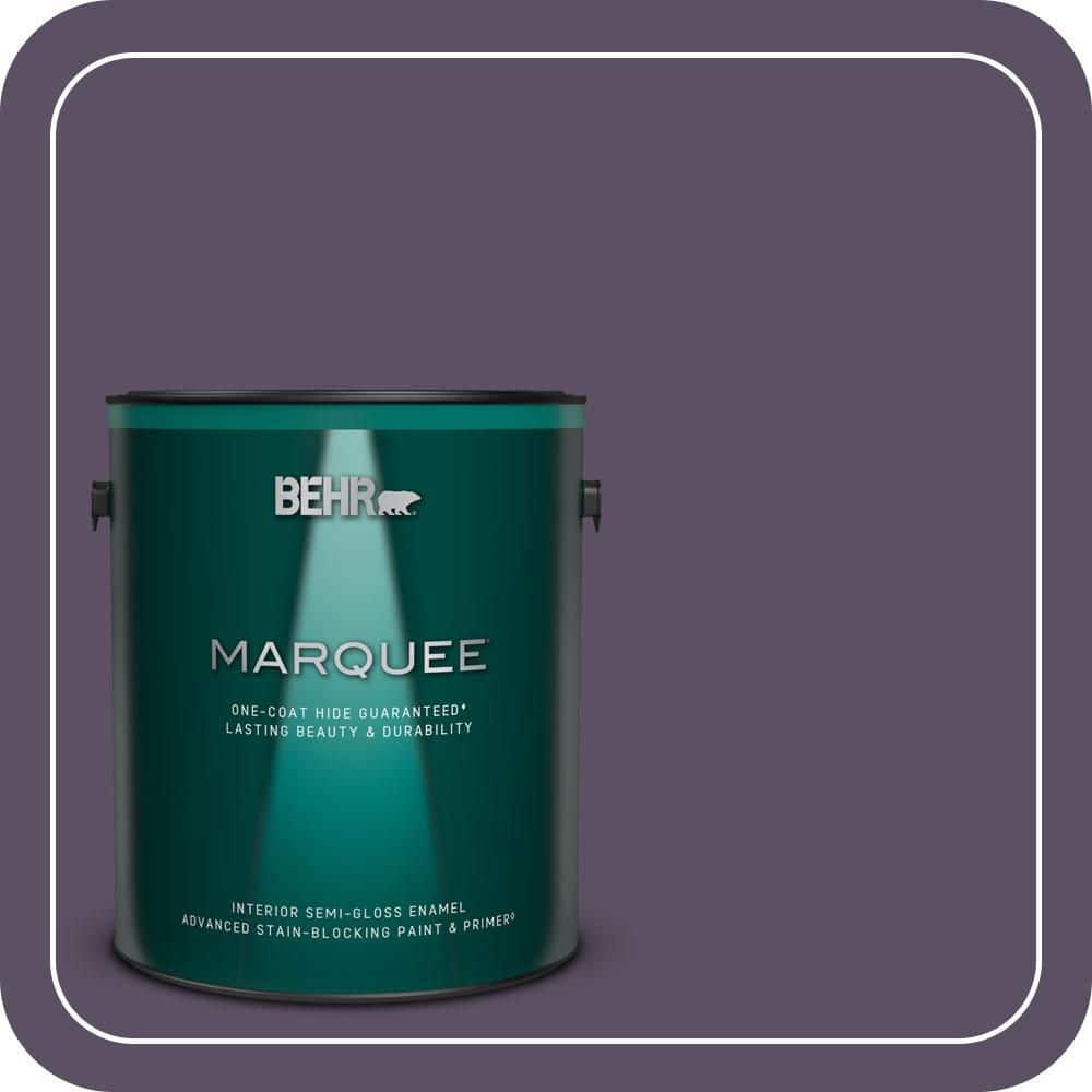 1 gal. #660F-7 Napa Grape Semi-Gloss Enamel Interior Paint & Primer price history on PriceWatchPro