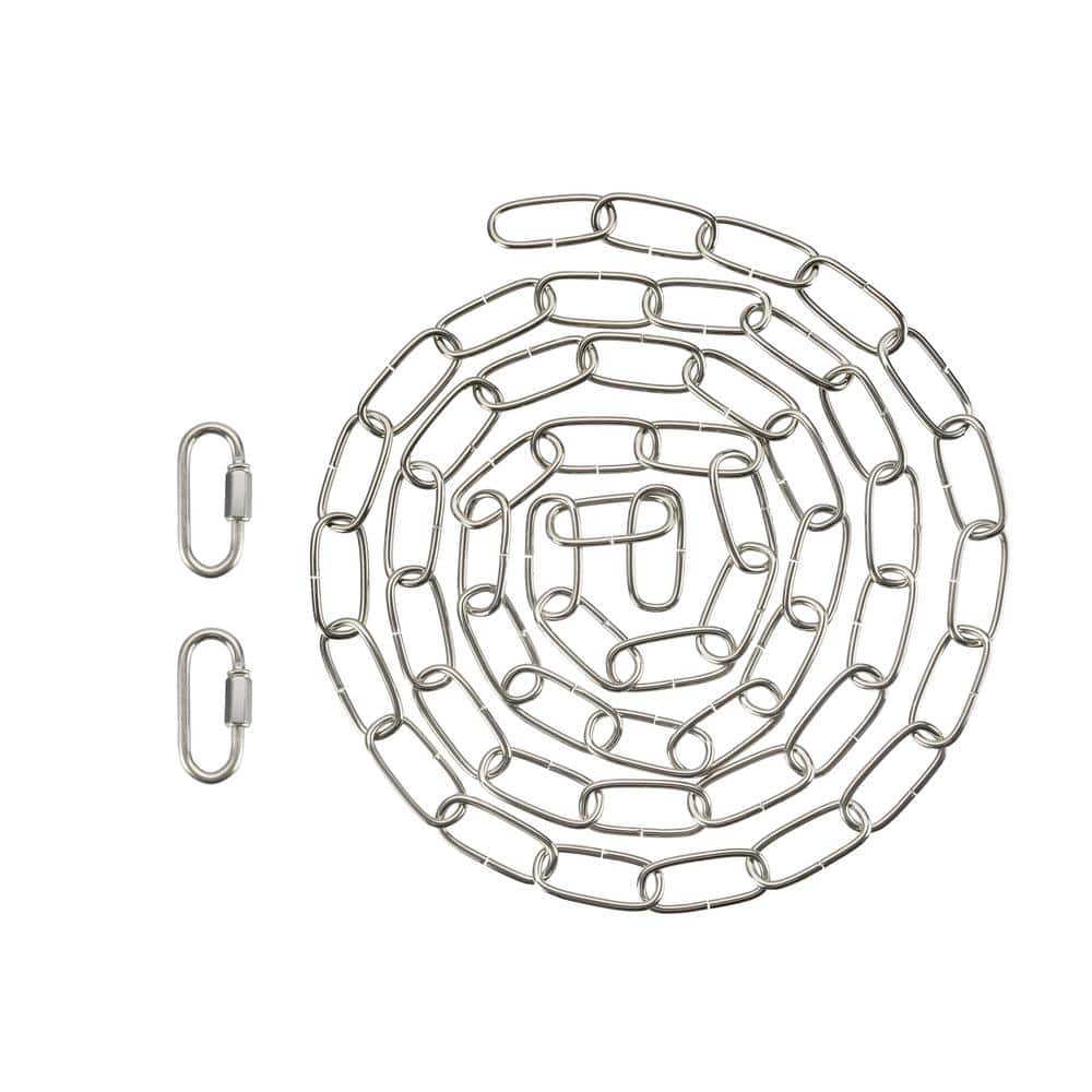 Chrome 6 Feet Heavy Duty Chain with Quick Link Connector