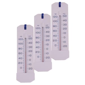 10 in. x 3 in. Thermometer (Pack of 3)