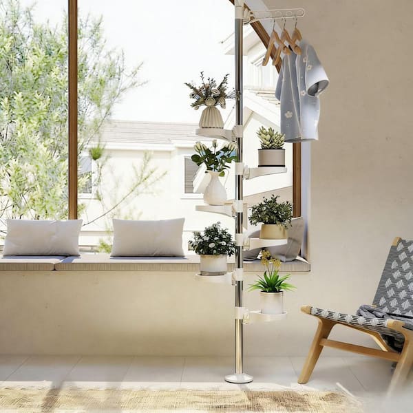 7-Layer Steel Corner Floral Plant Stands, Hanger Planters HP77KZ92WV - The  Home Depot