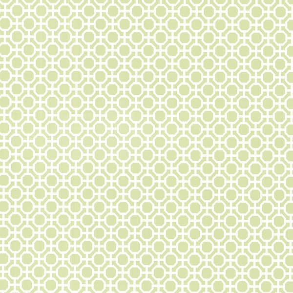 Brewster Beatrix Celery Modern Geometric Vinyl Peelable Roll (Covers 56.4 sq. ft.)