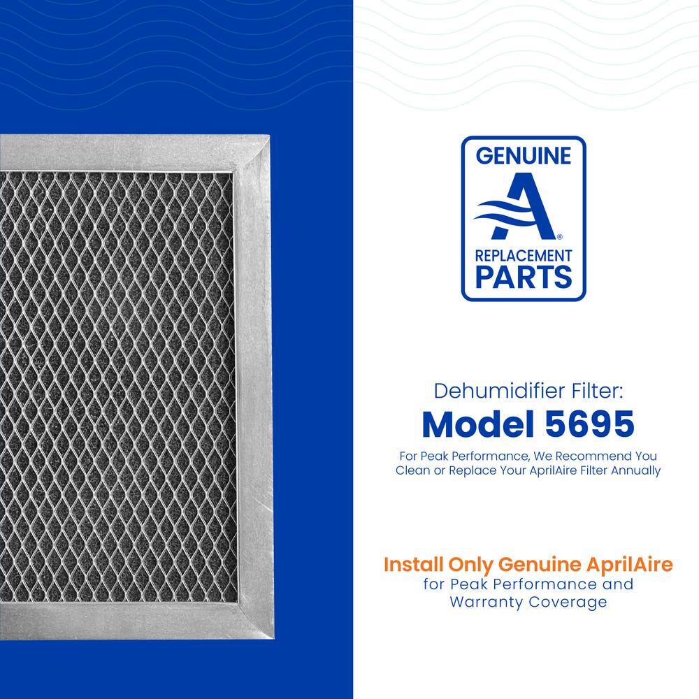 Compact White and Gray Commercial Whole House Dehumidifier