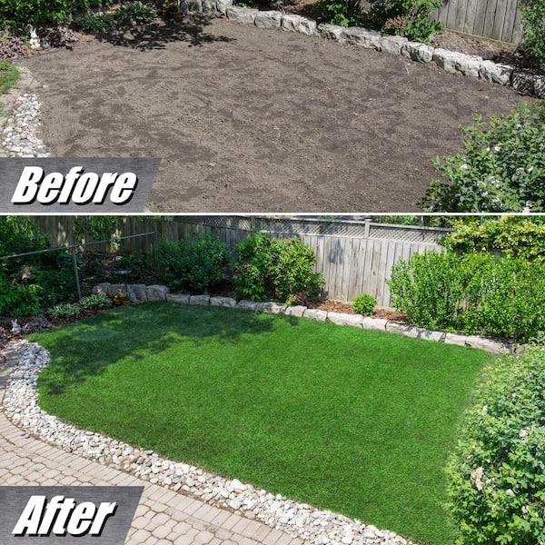 Mastiff 45 7 ft. Wide x Cut to Length Green Artificial Grass Carpet