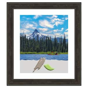 Shipwreck Greywash Narrow Picture Frame Opening Size 20 x 24 in. (Matted To 16 x 20 in.)