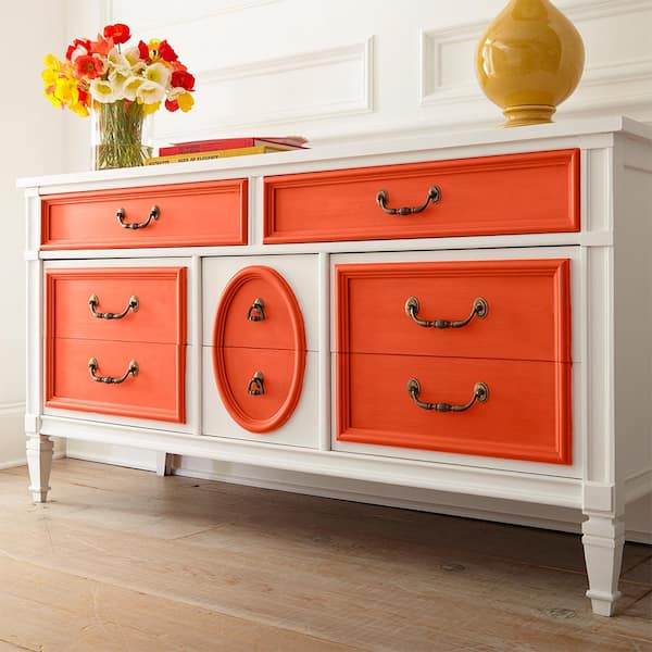 1 qt. #BCP04 Carousel Red Interior Chalk Decorative Paint