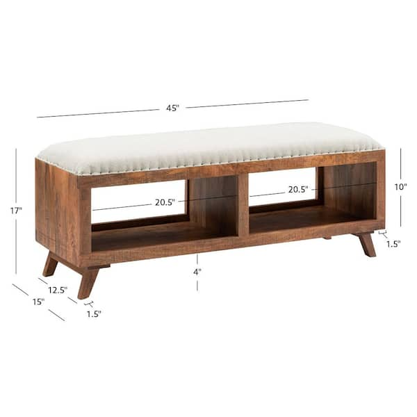 Pin Point on Instagram: LIVARNO LIVING Storage Bench Price :55$  Description: - A clean, bright seating unit with fold-up seat for plenty of  storage space - With secure spring-hinged lid and floor-friendly