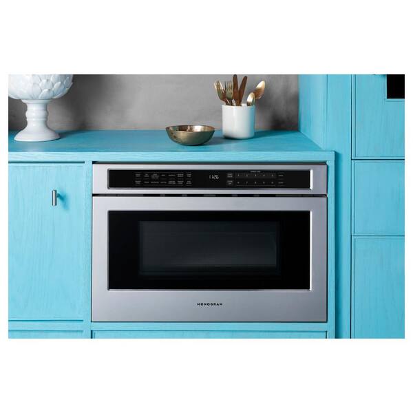 Monogram 24 in. Width 1.2 cu.ft. Stainless Steel 1000-Watt