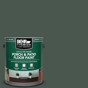 1 gal. #ECC-45-3 Conifer Low-Lustre Enamel Interior/Exterior Porch and Patio Floor Paint