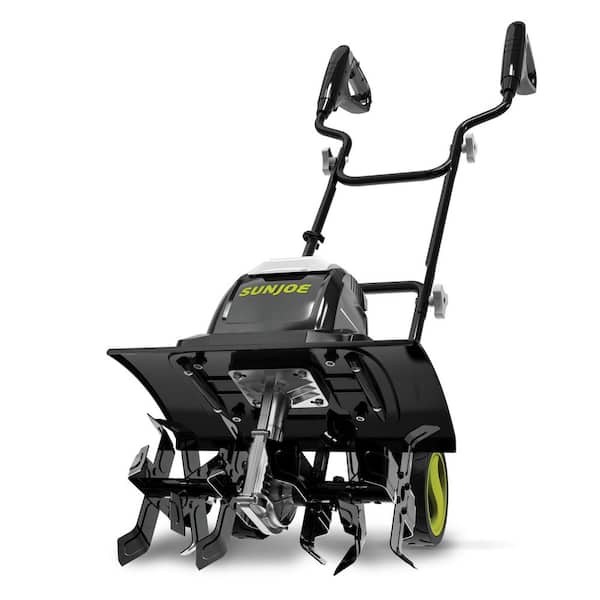 15.0 Amp 16 in. Electric Tiller/Cultivator with 6 in. Wheels