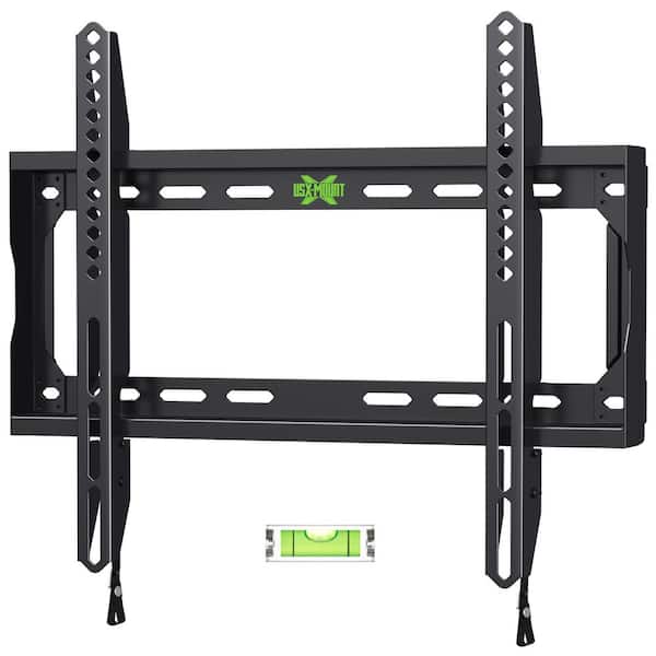 USX MOUNT Fixed TV Mount Fits for 27 in. to 55 in. Flat Panel TV VESA Size 400 mm x 400 mm with Weight Capacity 99 lbs.