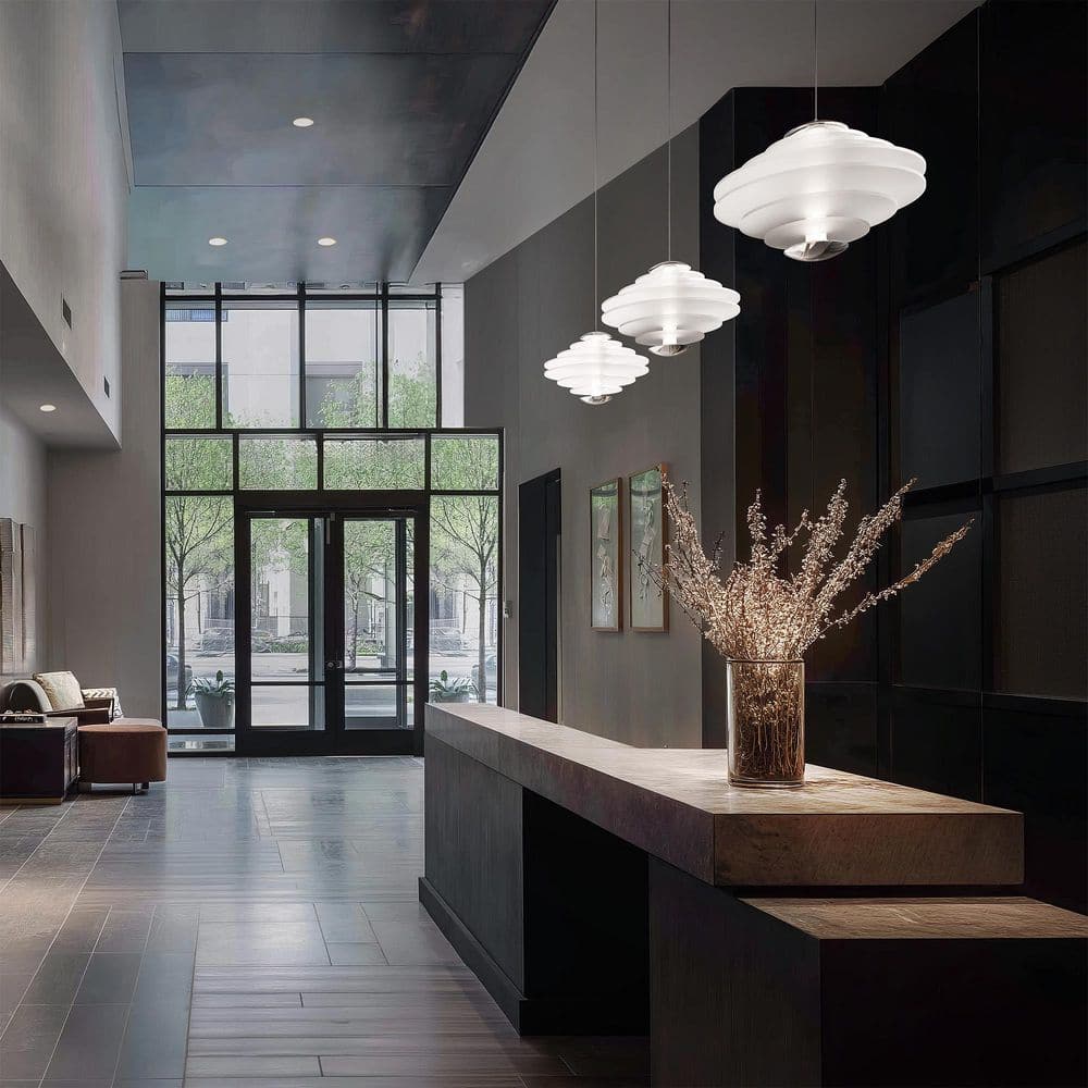 Loopey 1-Light Black Integrated LED Mini-Pendant Light with Acrylic Diffuser 4CCT price history on PriceWatchPro