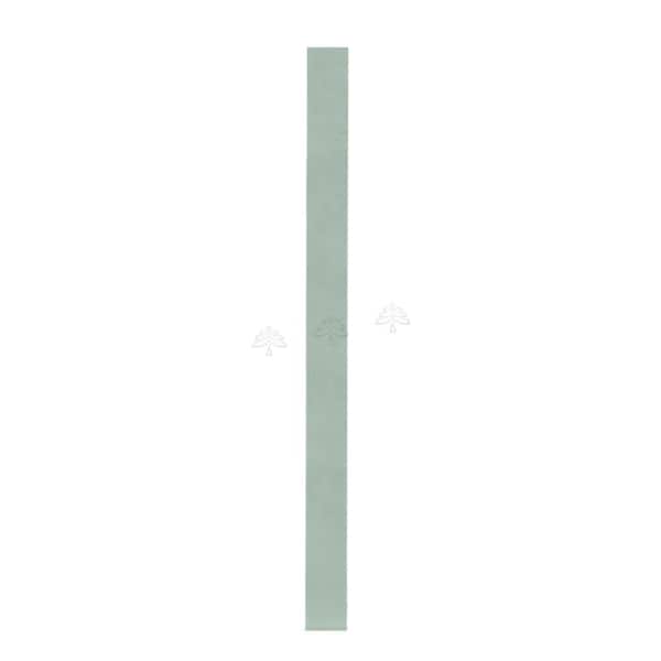 Slim Shaker 3 in. W x 42 in. H x 0.75 in. D Cabinet Filler in Green