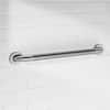 24 in. L x 1 1/4 in. ADA Compliant Grab Bar in Polished Stainless Steel