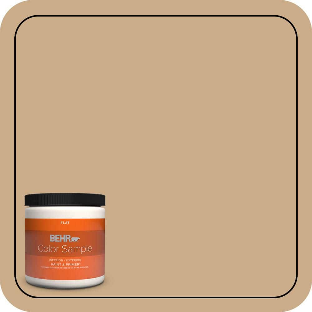 8 oz. #N280-4 Perfect Tan Flat Interior/Exterior Paint & Primer Color Sample price history on PriceWatchPro