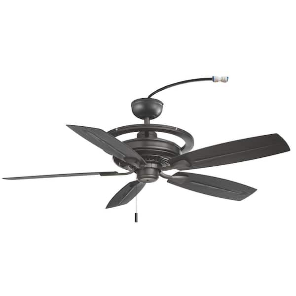 Have A Question About Hampton Bay 52 In Misting Fan Outdoor Only Natural Iron Ceiling Pg 2 The