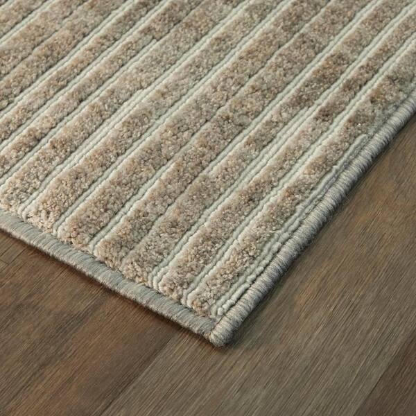 Fintona Solid Stripes 8' x 10' Area Rug Fintona Solid Stripes 8' x 10' Area Rug