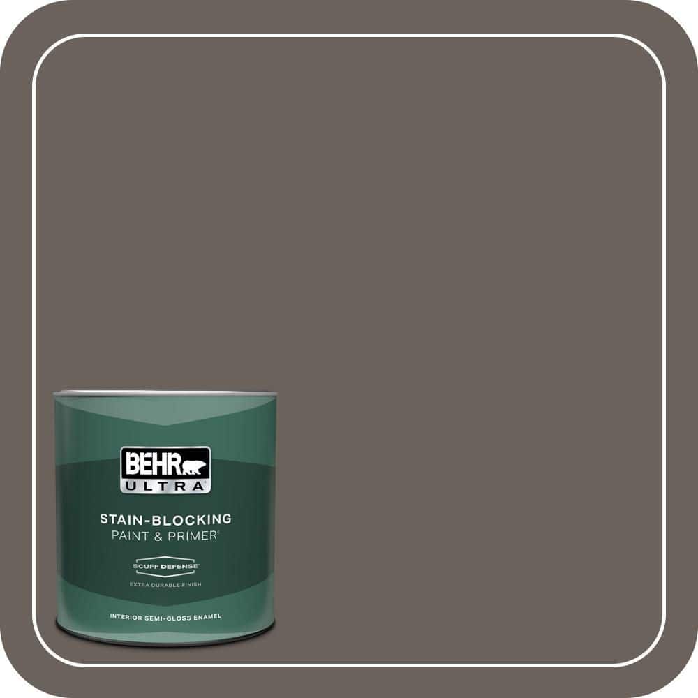 1 qt. #T11-8 Back Stage Extra Durable Semi-Gloss Enamel Interior Paint & Primer product image for price tracking