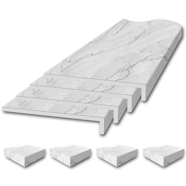 FlexStone 48 in. L x 6 in. W x 1 in. H Window Sill Trim Kit in Oyster