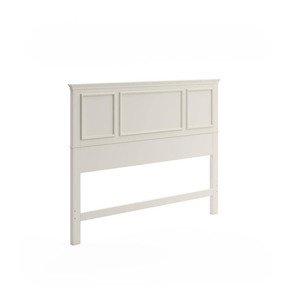 HOMESTYLES Naples White King Headboard 5530601 The Home Depot